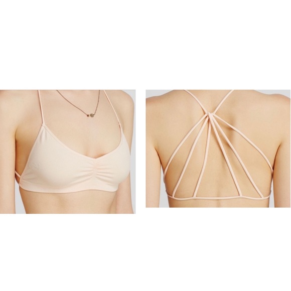 🛍2 for $25🛍NWT Free People Strappy Bralette - Picture 6 of 7